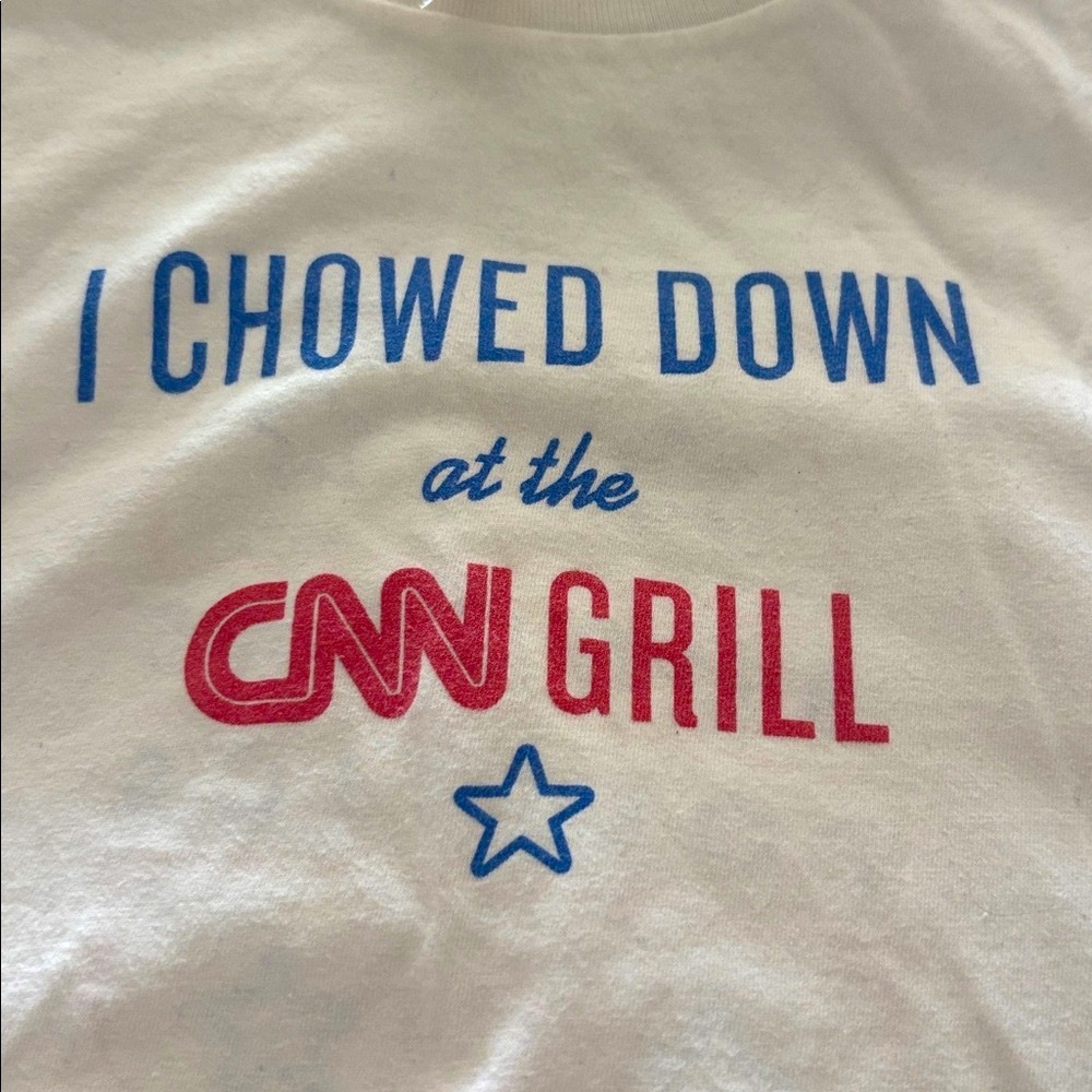 2008 Republican National Convention CNN Grille American Apparel XL T-Shirt